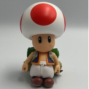 Nintendo The Super Mario Bros. Brothers‎ Movie Toad Figure Camping Gear 2023